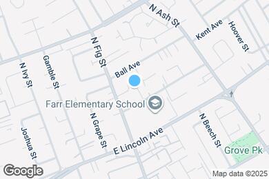Map image of the property - 864 Farr Ave