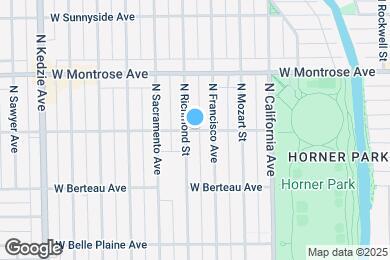 Map image of the property - 2920 W Cullom Ave