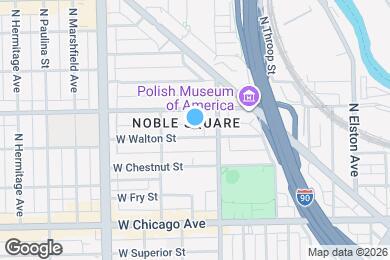 Map image of the property - 1424 W Walton St