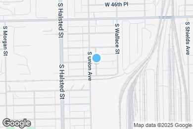 Map image of the property - 647 W 48th Pl
