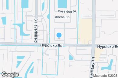 Map image of the property - 4870 Poseidon Pl