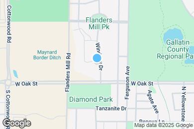 Map image of the property - 1415 Windrow Dr