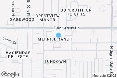 Map image of the property - 10436 E Billings St