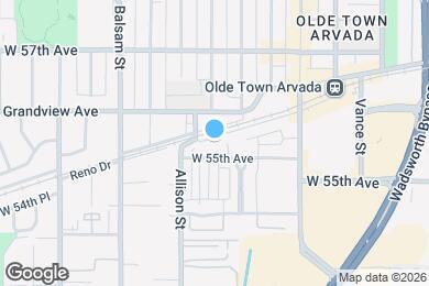 Map image of the property - 7931 W 55th Ave