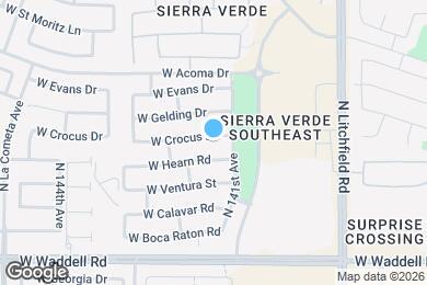 Map image of the property - 14133 W Crocus Dr