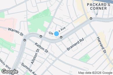 Map image of the property - 1343 Commonwealth Ave