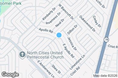 Map image of the property - 106 E Apollo Rd