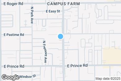 Map image of the property - 3733 N Mountain Ave