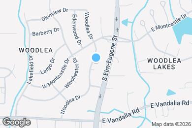 Map image of the property - 3313 Woodlea Dr
