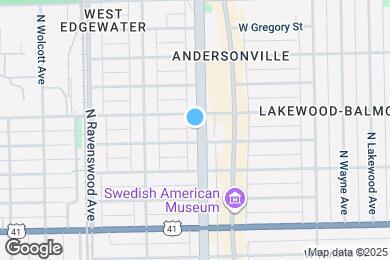 Map image of the property - 5344 N Ashland Ave