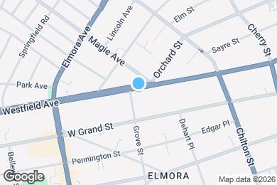 Map image of the property - 322 Westfield Ave