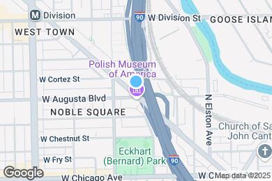 Map image of the property - 1001 N Milwaukee Ave