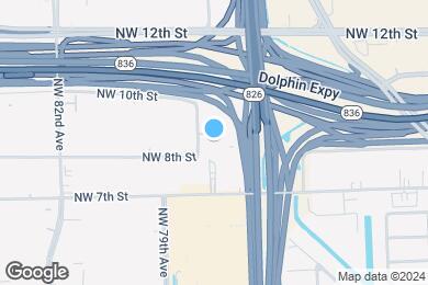 Map image of the property - Royal Palms Apartments