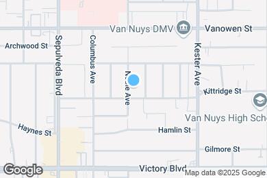 Map image of the property - 6614 Noble Ave