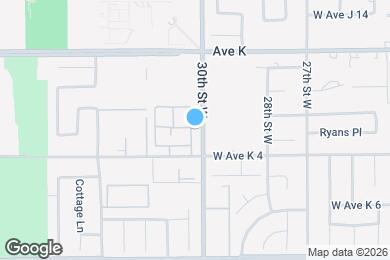 Map image of the property - 43405 30th St W
