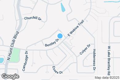 Map image of the property - 307 Bentley Dr