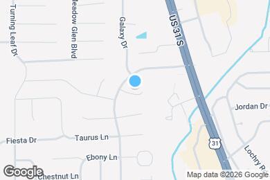 Map image of the property - 1082 Fairlane Ct