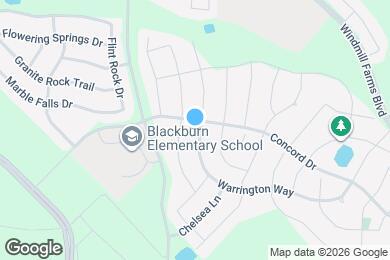 Map image of the property - 1537 Warrington Way
