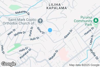 Map image of the property - 954 Alewa Dr