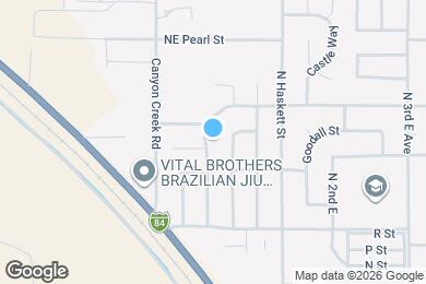 Map image of the property - 1480 Del Rio