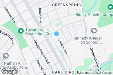 Map image of the property - 3832 Cottage Ave