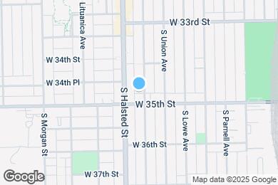 Map image of the property - 3442 S Emerald Ave