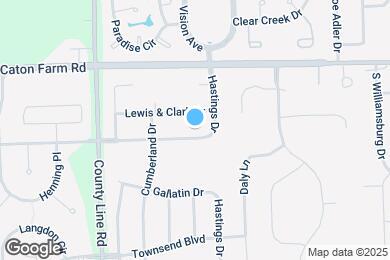 Map image of the property - 6907 Manchester Dr