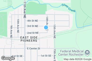 Map image of the property - 207 14th Ave. NE