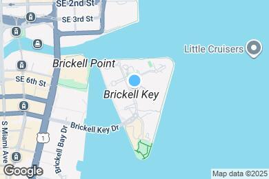 Map image of the property - 701 Brickell Key Dr