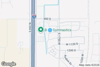 Map image of the property - 1015 S 1850 W
