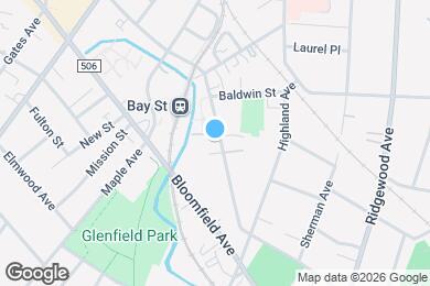 Map image of the property - 106 Glen Ridge Ave