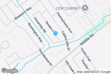 Map image of the property - 906 Senate Ave