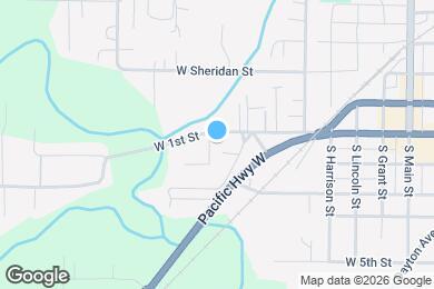 Map image of the property - 800 W 1st St