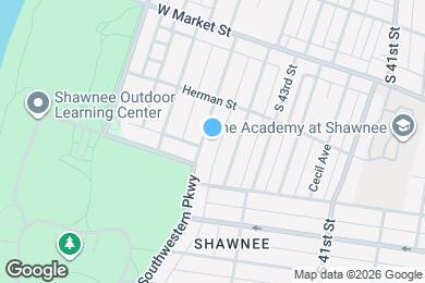 Map image of the property - 335 S Shawnee Terrace