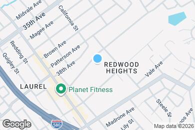 Map image of the property - 3800 39th Ave