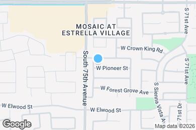Map image of the property - 7428 W Pioneer St