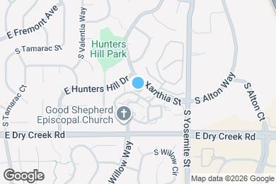 Map image of the property - 8673 E Dry Creek Rd