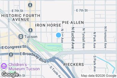 Map image of the property - 114 N jacobus ave