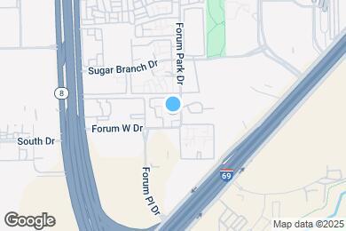 Map image of the property - 10110 Forum W Dr