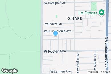 Map image of the property - 8708 W Berwyn Ave
