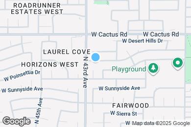 Map image of the property - 4221 W Paradise Dr