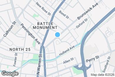 Map image of the property - 168 Brunswick Ave