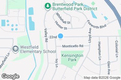 Map image of the property - 21W185 22nd St