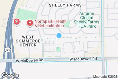 Map image of the property - 1813 N 94th Ave