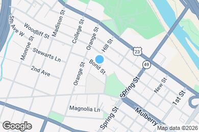 Map image of the property - 1045 Bond St