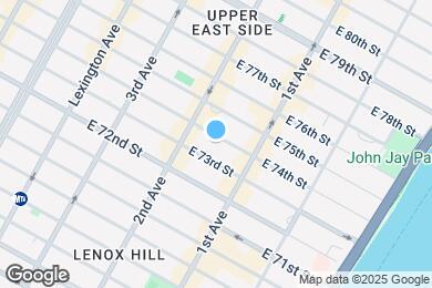 Map image of the property - 328 E 74th St