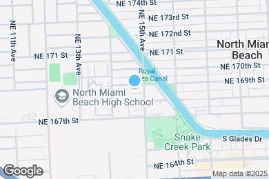 Map image of the property - 1460 NE 169th St