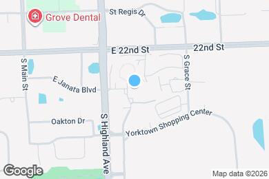 Map image of the property - Yorktown Apartments