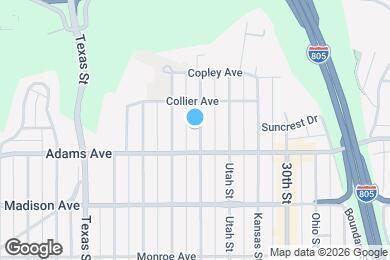 Map image of the property - 4744 Idaho St