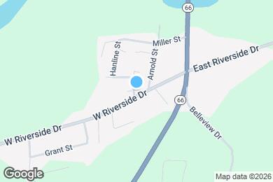 Map image of the property - 220 W Riverside Dr